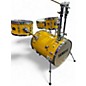 Used Yamaha 4 Piece Hipgig Mellow Yellow Drum Kit