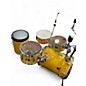 Used Yamaha 4 Piece Hipgig Mellow Yellow Drum Kit