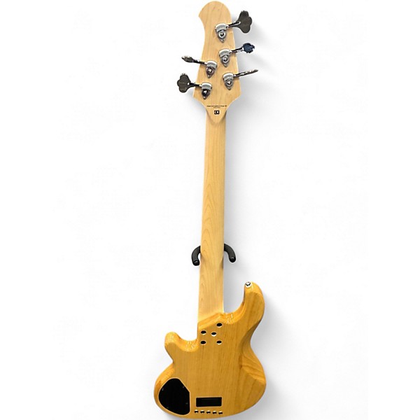 Used Lakland 55-02 Skyline Series 5 String Natural Electric Bass Guitar