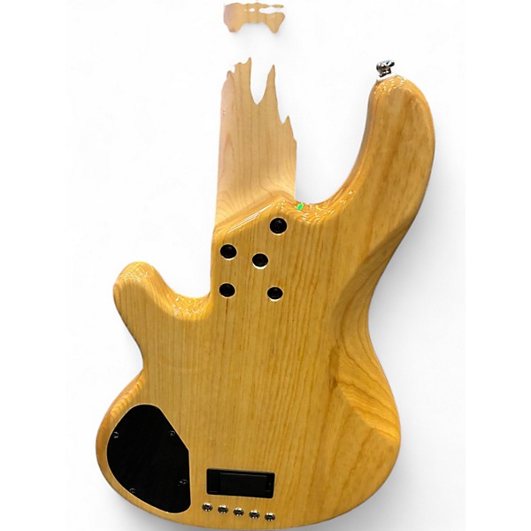 Used Lakland 55-02 Skyline Series 5 String Natural Electric Bass Guitar