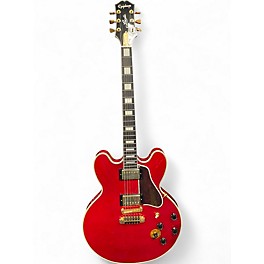 Used Epiphone BB King Lucille Cherry Hollow Body Electric Guitar