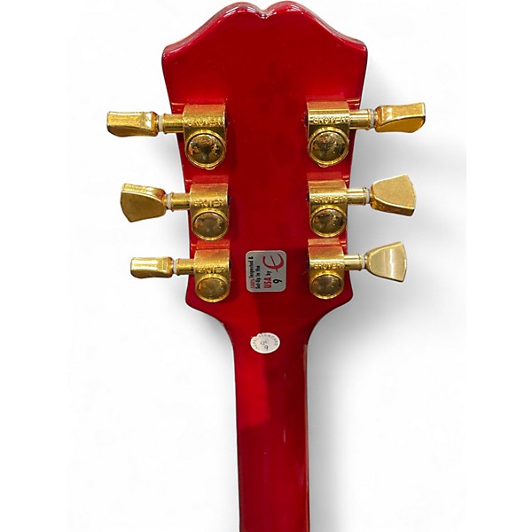Used Epiphone BB King Lucille Cherry Hollow Body Electric Guitar