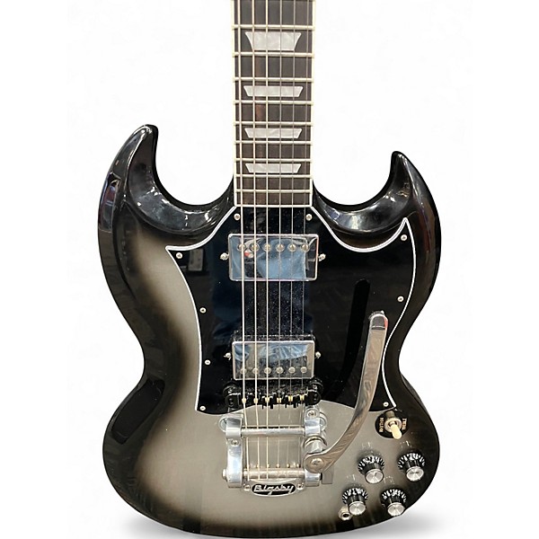 Used Gibson SG Silverburst Solid Body Electric Guitar