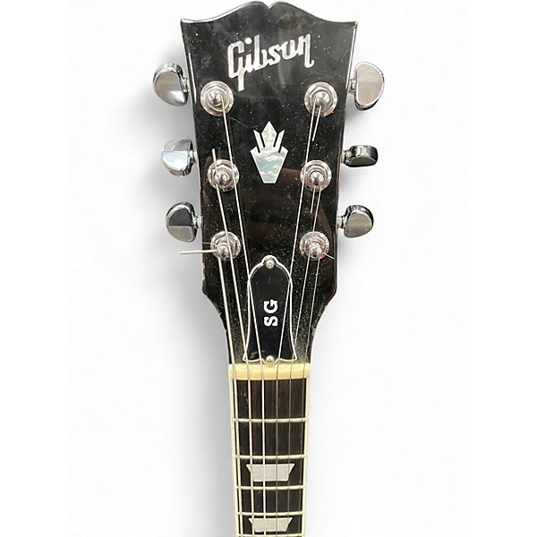 Used Gibson SG Silverburst Solid Body Electric Guitar