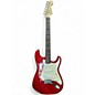 Vintage 1991 Fender Standard Stratocaster Candy Apple Red Solid Body Electric Guitar thumbnail