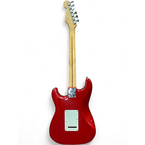 Vintage 1991 Fender Standard Stratocaster Candy Apple Red Solid Body Electric Guitar