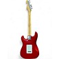 Vintage 1991 Fender Standard Stratocaster Candy Apple Red Solid Body Electric Guitar