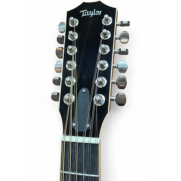 Used Taylor 856E Natural 12 String Acoustic Electric Guitar