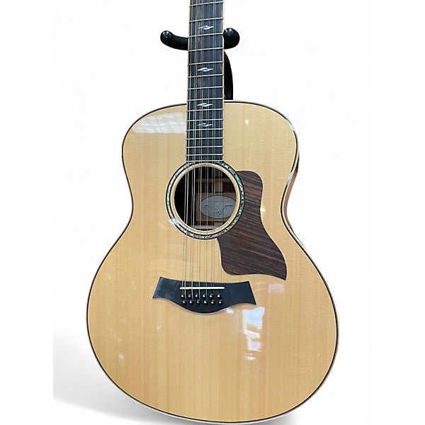 Used Taylor 856E Natural 12 String Acoustic Electric Guitar