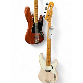Used Squier Classic Vibe 1950S Precision Bass White Blonde Electric Bass Guitar