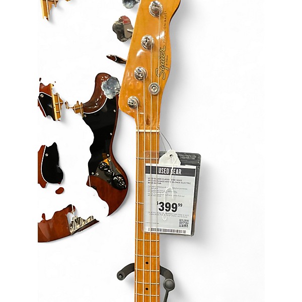 Used Squier Classic Vibe 1950S Precision Bass White Blonde Electric Bass Guitar