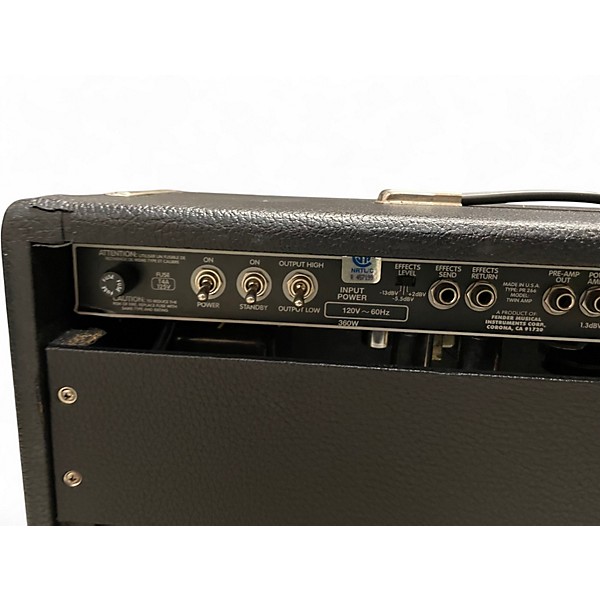 Used Fender Twin Amplifier Tube Guitar Combo Amp