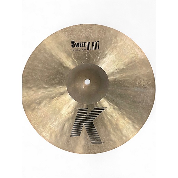 Used Zildjian 14in K Sweet Hi Hat Pair Cymbal