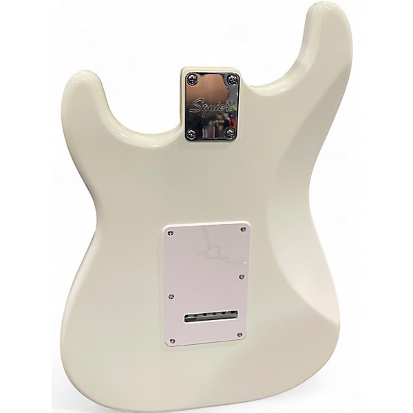 Used Squier Affinity Stratocaster Arctic White Solid Body Electric Guitar