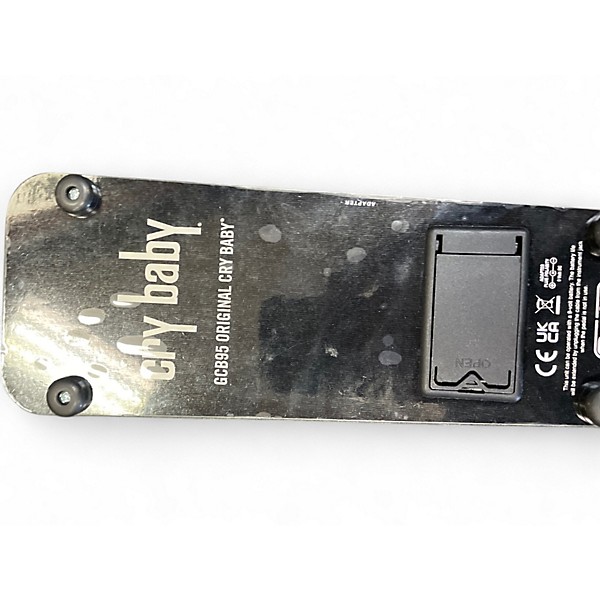 Used Dunlop GCB95 Original Crybaby Wah Effect Pedal