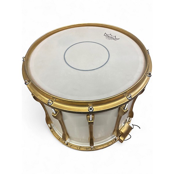 Used Ludwig 12in CHALLENGER MARCHING SNARE WHITE Drum