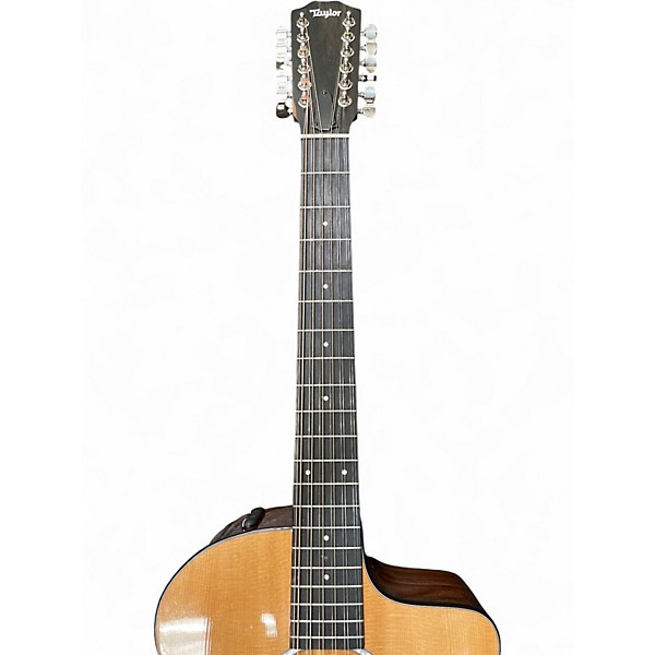 Used Taylor 254CE PLUS Natural 12 String Acoustic Electric Guitar