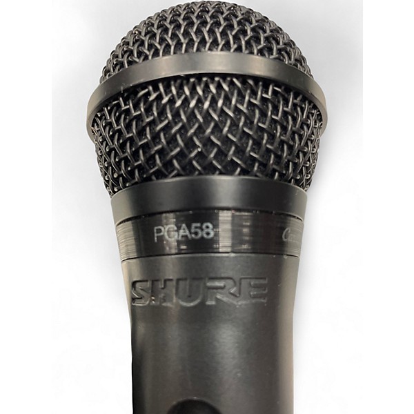 Used Shure Pga58 Dynamic Microphone