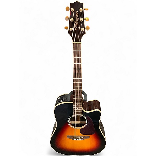 Used Takamine GD71CE Sunburst Acoustic Electric Guitar