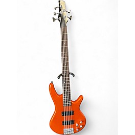 Used Ibanez GIO Metallic Orange Electric Bass Guitar