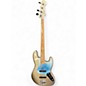 Used Fender 75th Anniversary Commemorative American Jazz Bass Silver Electric Bass Guitar thumbnail