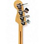 Used Fender 75th Anniversary Commemorative American Jazz Bass Silver Electric Bass Guitar