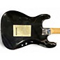 Used Squier Standard Stratocaster Black Solid Body Electric Guitar
