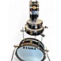 Used TAMA 4 Piece Club Jam Pancake hairline black chrome Drum Kit