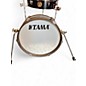Used TAMA 4 Piece Club Jam Pancake hairline black chrome Drum Kit