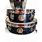 Used TAMA 4 Piece Club Jam Pancake hairline black chrome Drum Kit