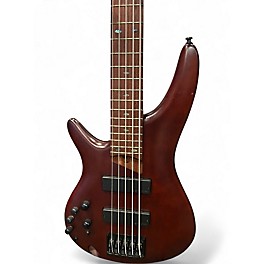 Used Ibanez SR505EL Brown Mahogany Electric Bass Guitar