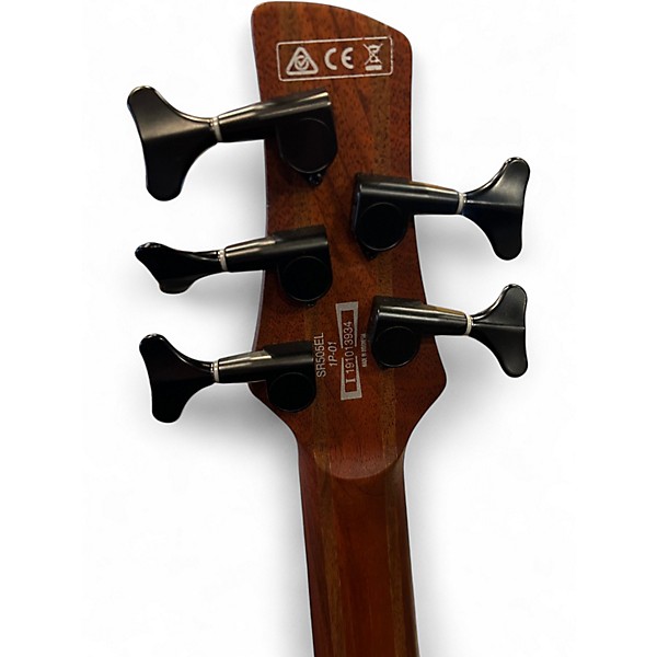 Used Ibanez SR505EL Brown Mahogany Electric Bass Guitar