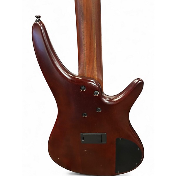 Used Ibanez SR505EL Brown Mahogany Electric Bass Guitar
