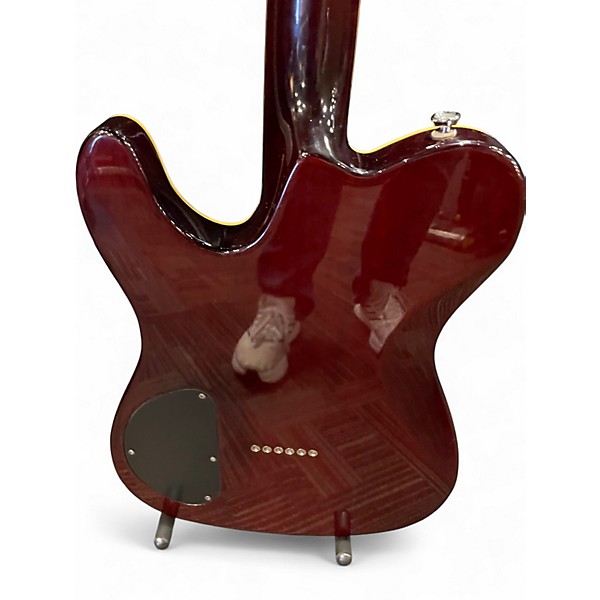 Used 2011 Fender Telecaster Custom Spalted Maple HH Spalted Maple Solid Body Electric Guitar