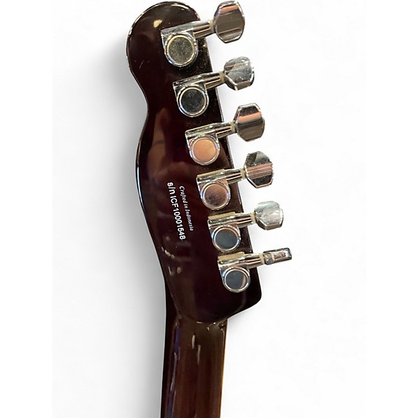 Used 2011 Fender Telecaster Custom Spalted Maple HH Spalted Maple Solid Body Electric Guitar