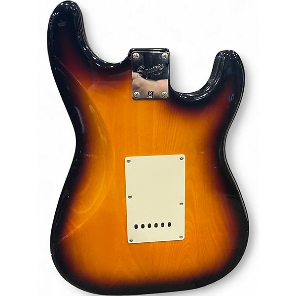 Used Squier Affinity Stratocaster LH Sunburst Solid Body Electric Guitar