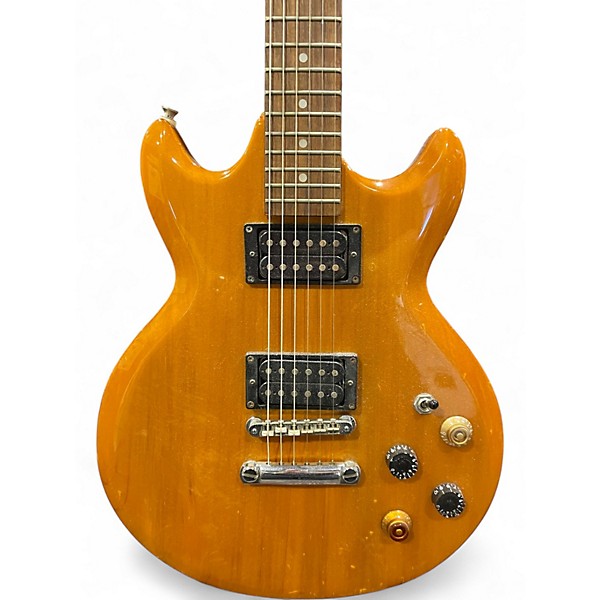 Used Ibanez Gio Ax70 Butterscotch Transparent Solid Body Electric Guitar