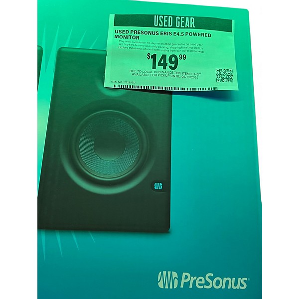 Used PreSonus Eris E4.5 Powered Monitor