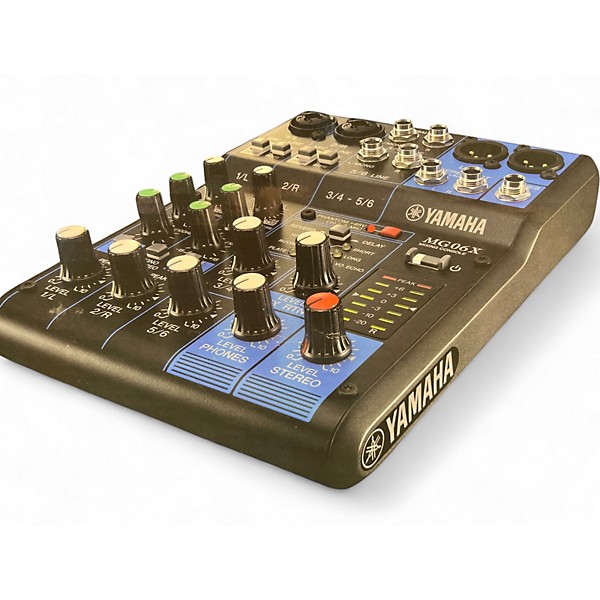 Used Yamaha MG06X Unpowered Mixer