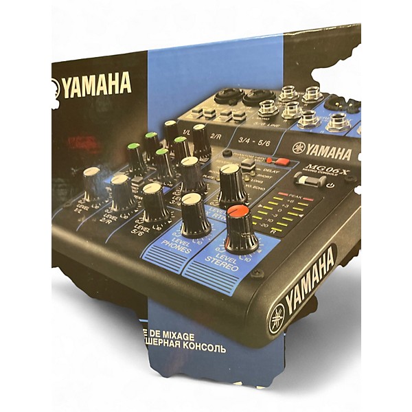 Used Yamaha MG06X Unpowered Mixer