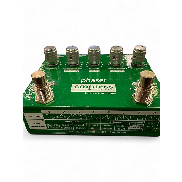 Used Empress Effects Phaser Effect Pedal