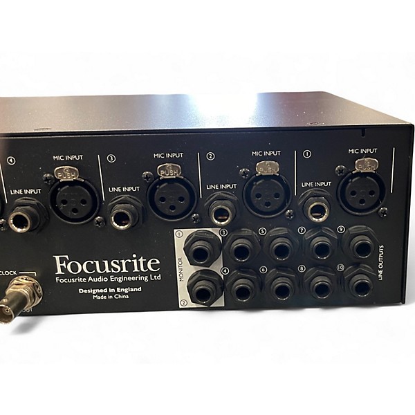 Used Focusrite Clarett 8Pre Thunderbolt Audio Interface