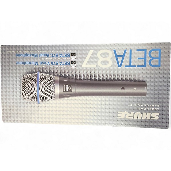 Used Shure Beta 87A Condenser Microphone