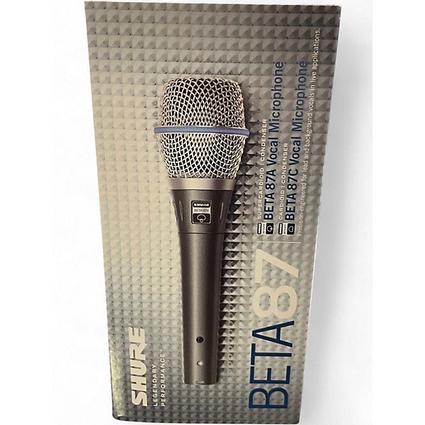 Used Shure Beta 87A Condenser Microphone
