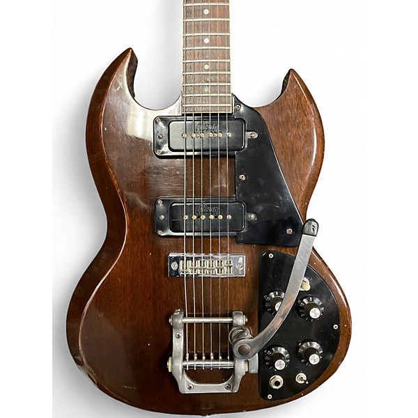 Vintage 1972 Gibson SG Pro Walnut Solid Body Electric Guitar