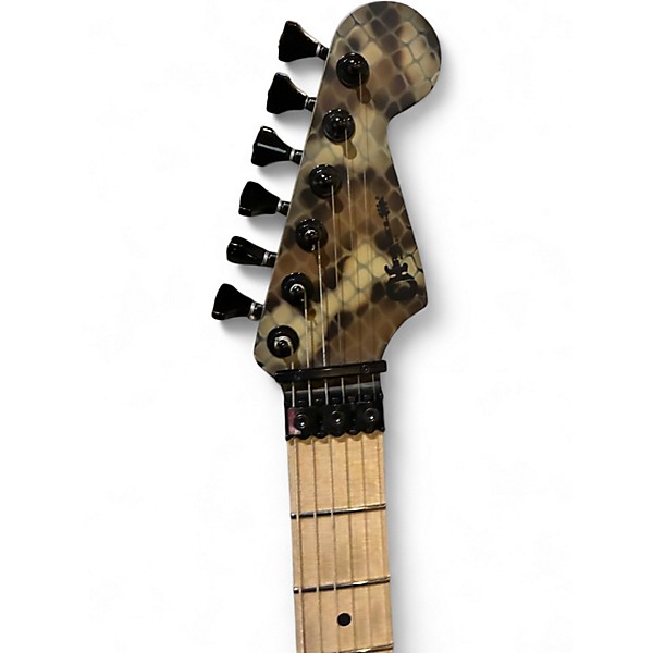 Used Charvel DEMARTINI SIG SNAKE SNAKE SKIN Solid Body Electric Guitar