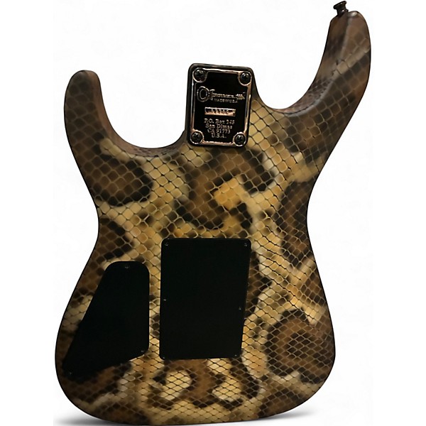 Used Charvel DEMARTINI SIG SNAKE SNAKE SKIN Solid Body Electric Guitar