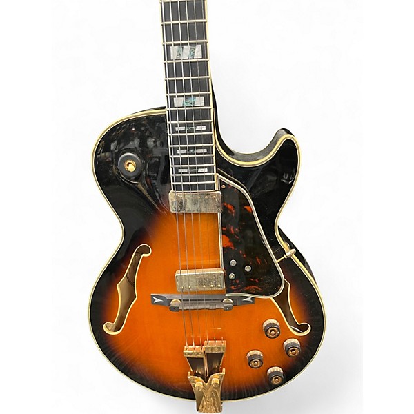 Used Ibanez GB10SE Sunburst Hollow Body Electric Guitar