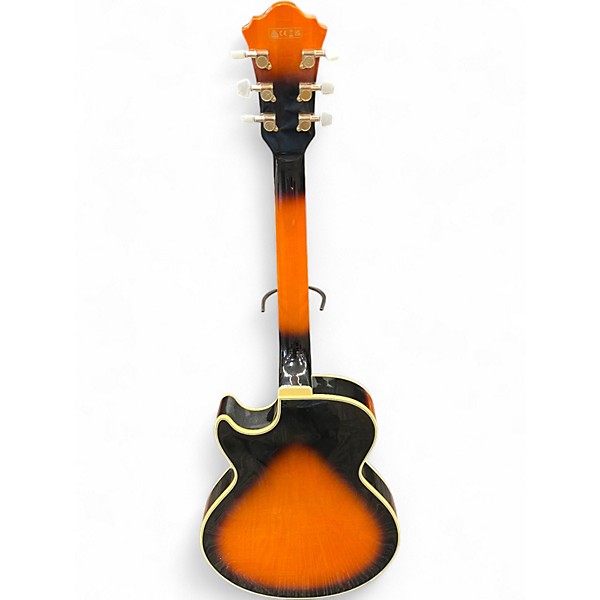 Used Ibanez GB10SE Sunburst Hollow Body Electric Guitar