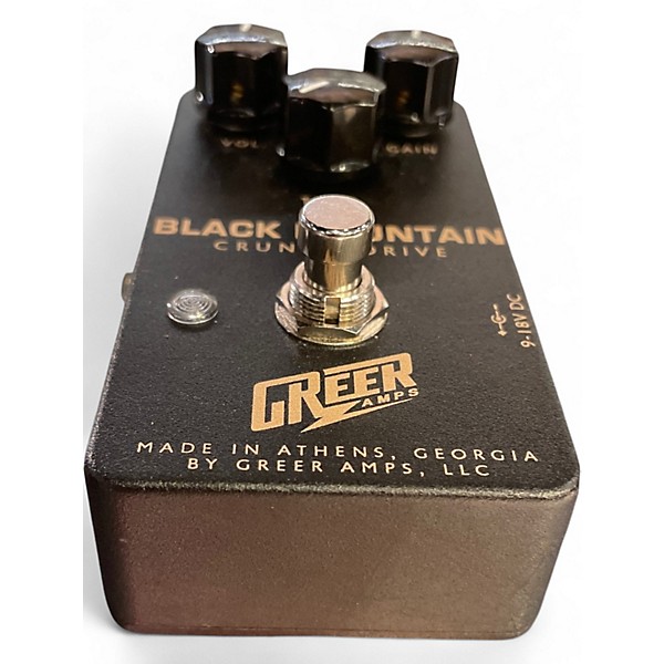 Used Greer Amplification Black Mountain Effect Pedal Package